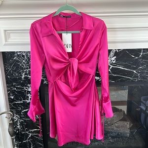Beautiful pink Zara dress